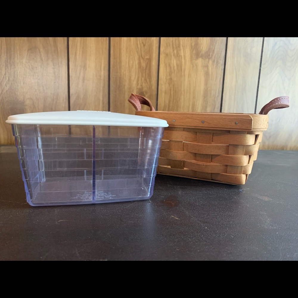 Longaberger tea basket set